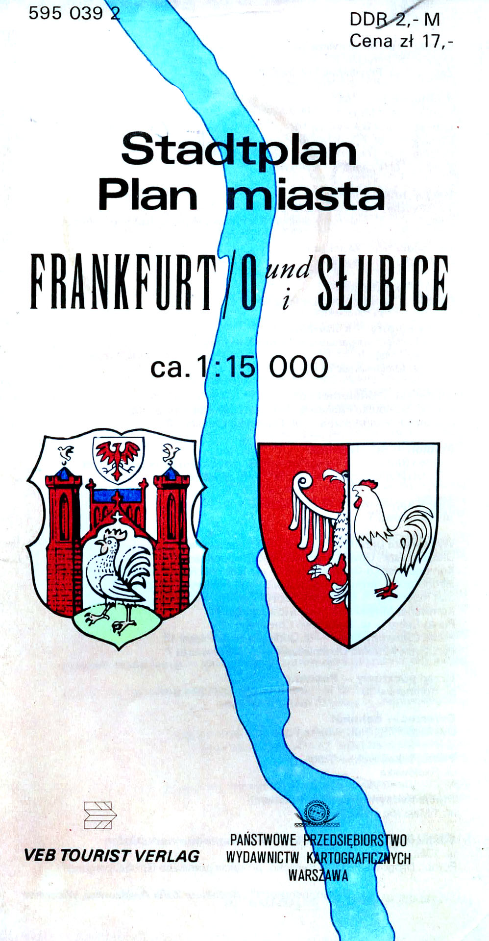 Stadtplan Frankfurt / Oder und Slubice